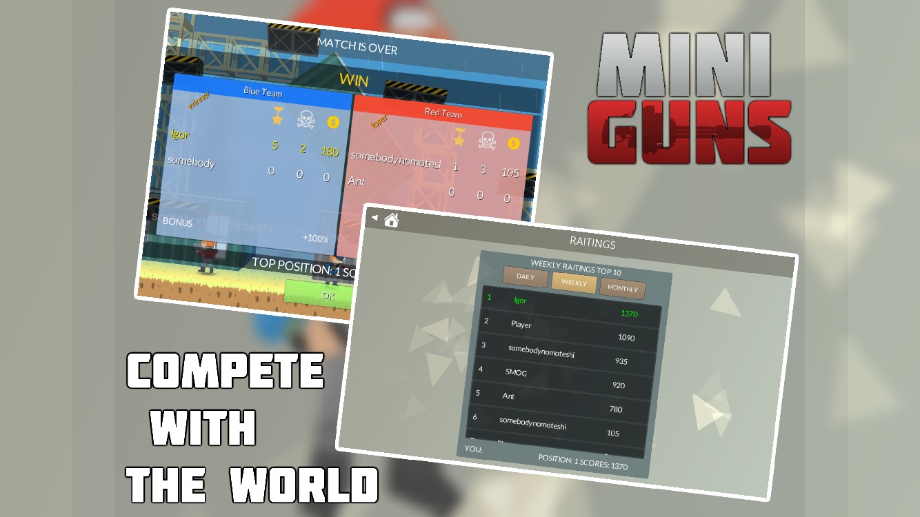 MINI GUNS: Online Shooter截图4