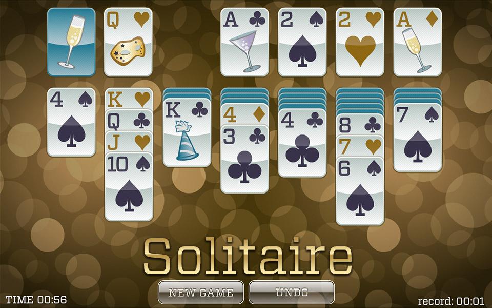 New Years Solitaire FREE截图2