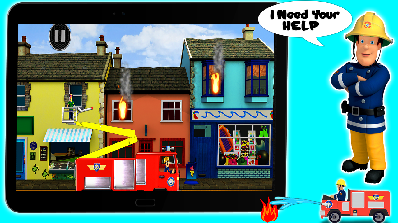 Hero Fireman : Mission Sam Adventure Game截图3