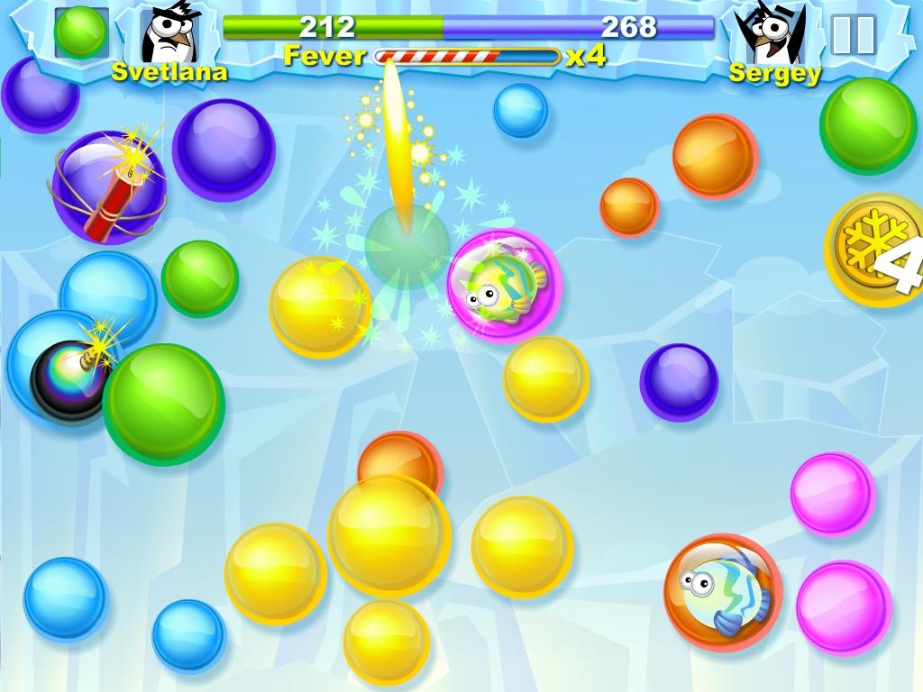 Tap The Bubble 2 Penguin Party截图2