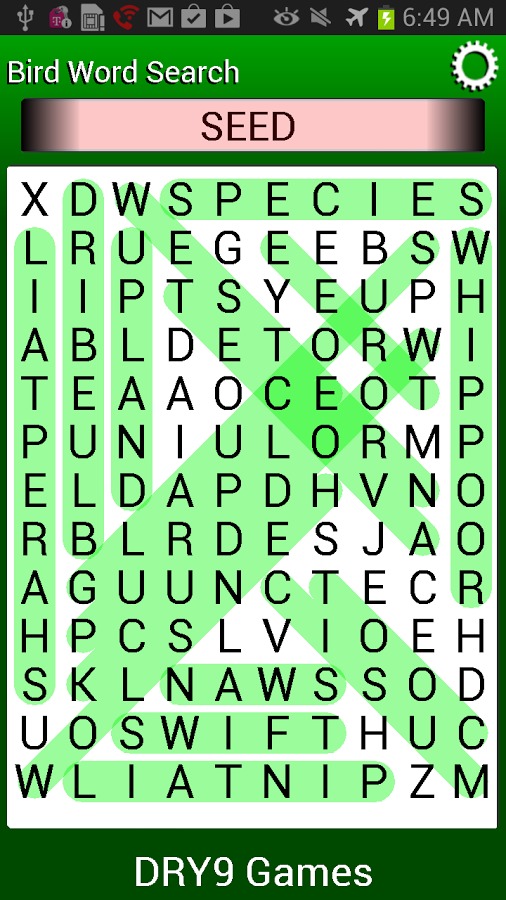 Bird Word Search截图2