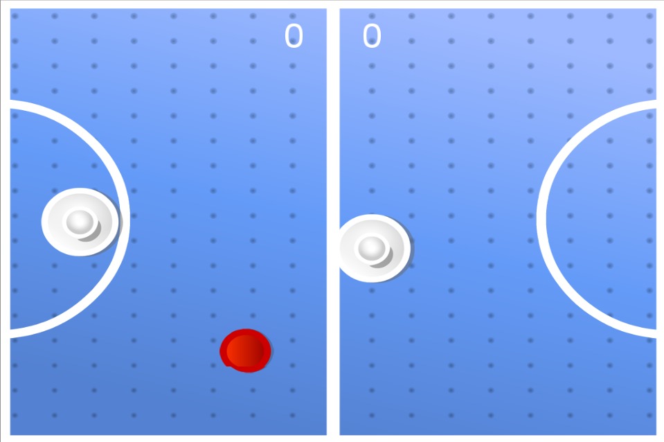 Air Hockey 2 Player 1 phone截图4