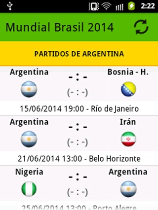 Mundial Brasil 2014截图1