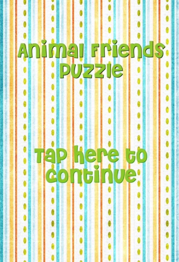 Animal Friends Puzzle截图1