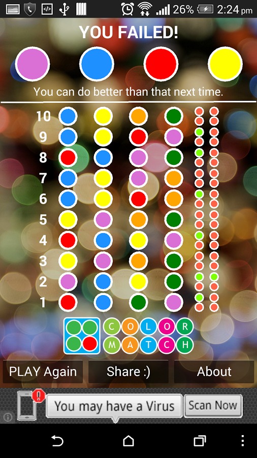 Color Match - Mastermind截图4