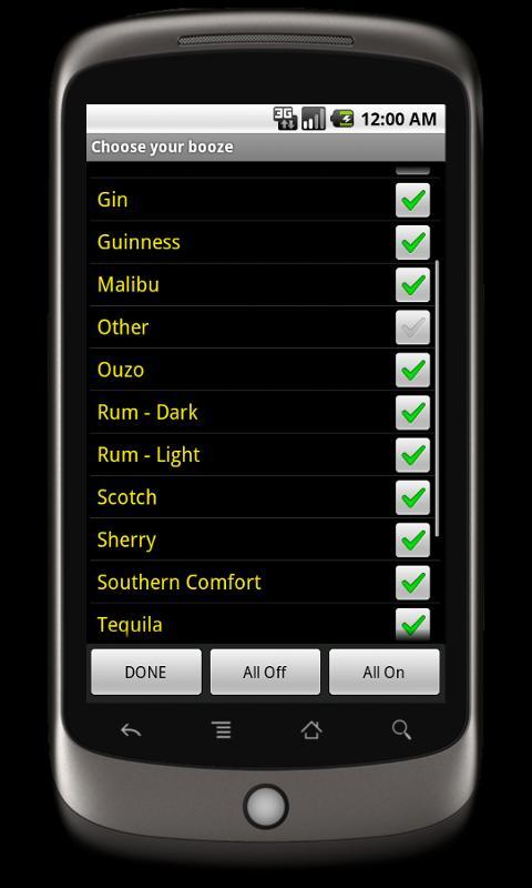 Choose Your Booze - Trial截图3