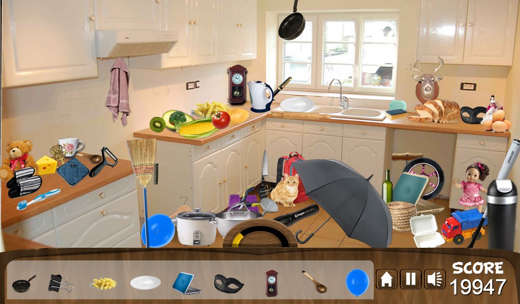 Hidden Object Messy Kitchen截图3