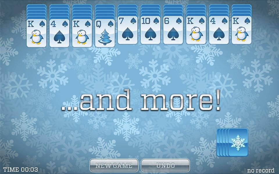 Winter Solitaire FREE截图4