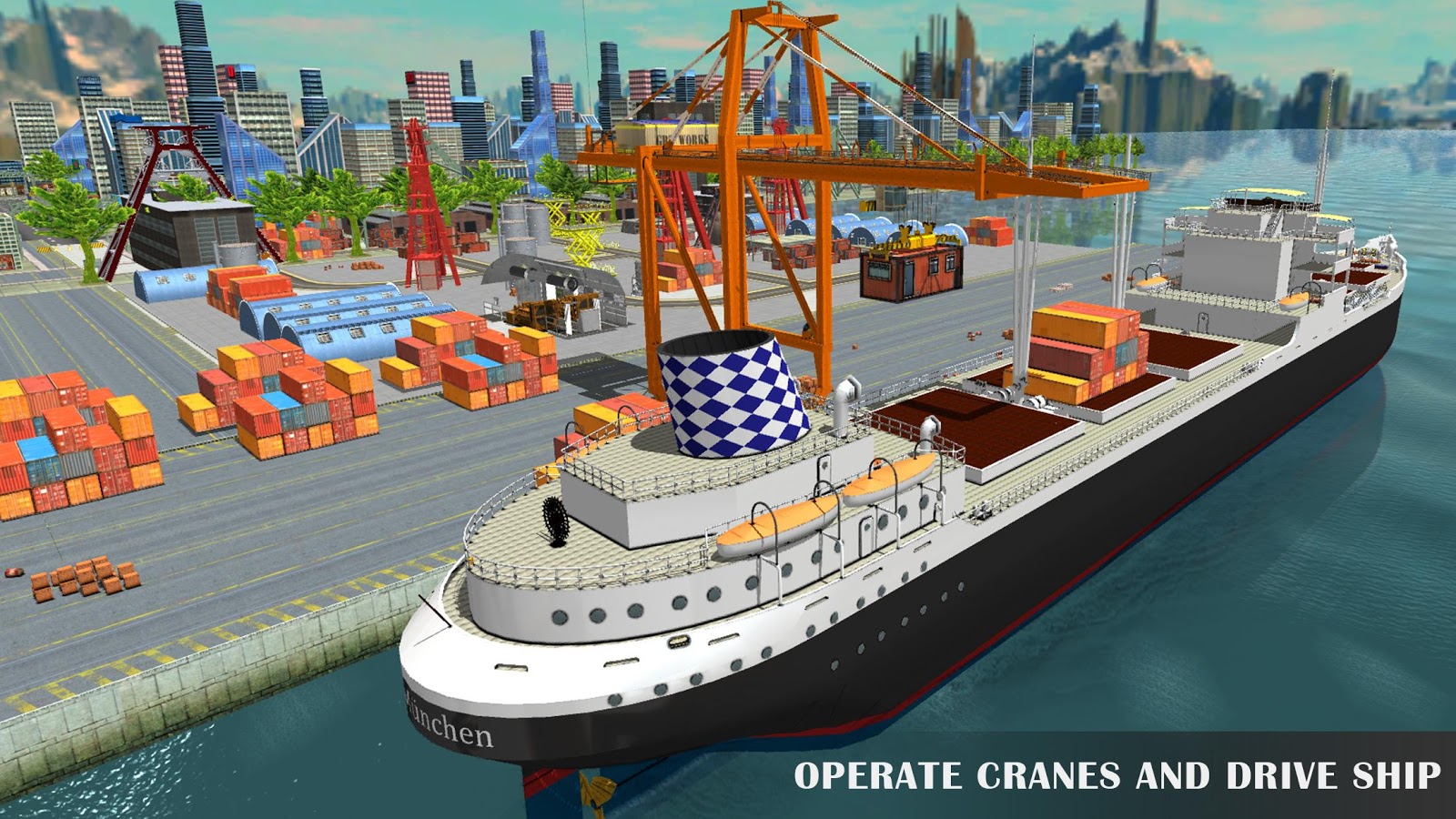 Cargo Ship Craft Cruise Simulator: Water Taxi截图4