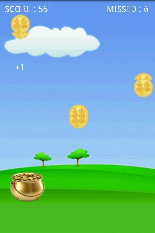 Gold Coins Catcher Free截图1