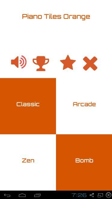 Piano Tiles 4 Orange截图1