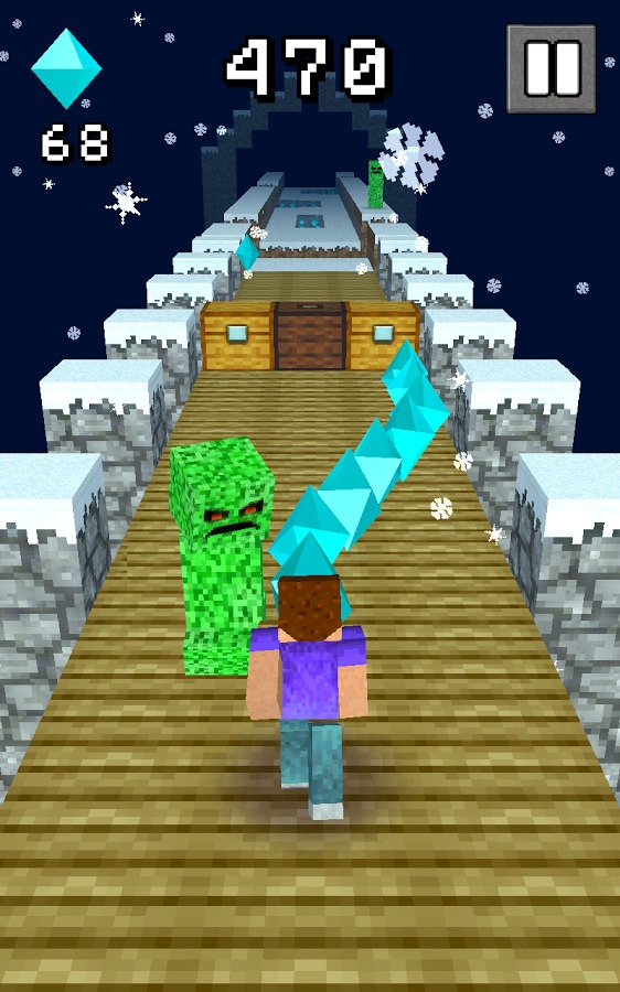 Creeper Run: Frozen Nights截图4