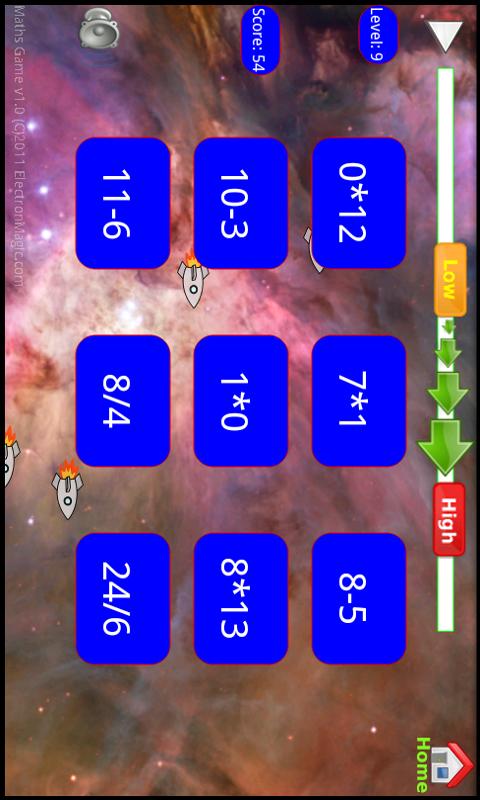 Math Number Game (Ad Free)截图2