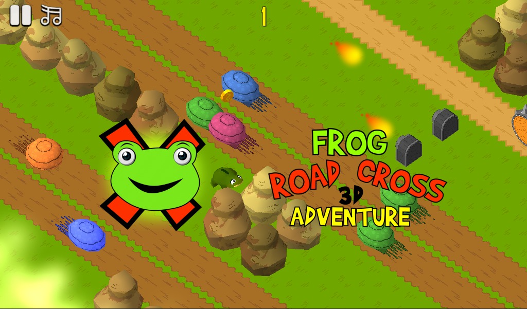 Frog Road Cross 3D Adventure截图5
