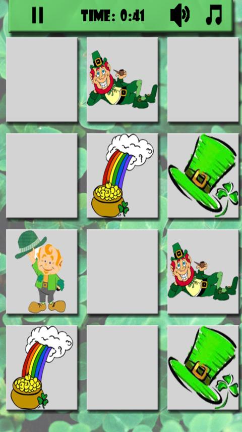 Saint Patrick's Day Matching截图1