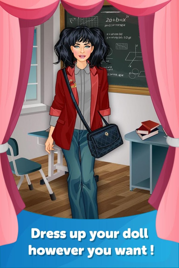 College girl Dressup Makeover截图1