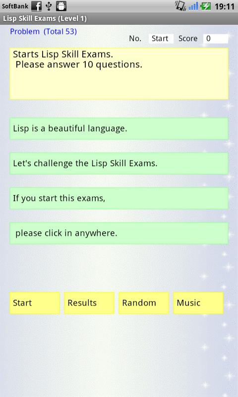 Lisp Skill Exams截图1