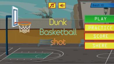 Dunk Basketball shot截图3