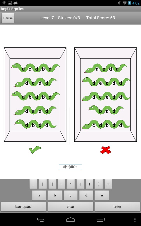 Regex Reptiles截图3