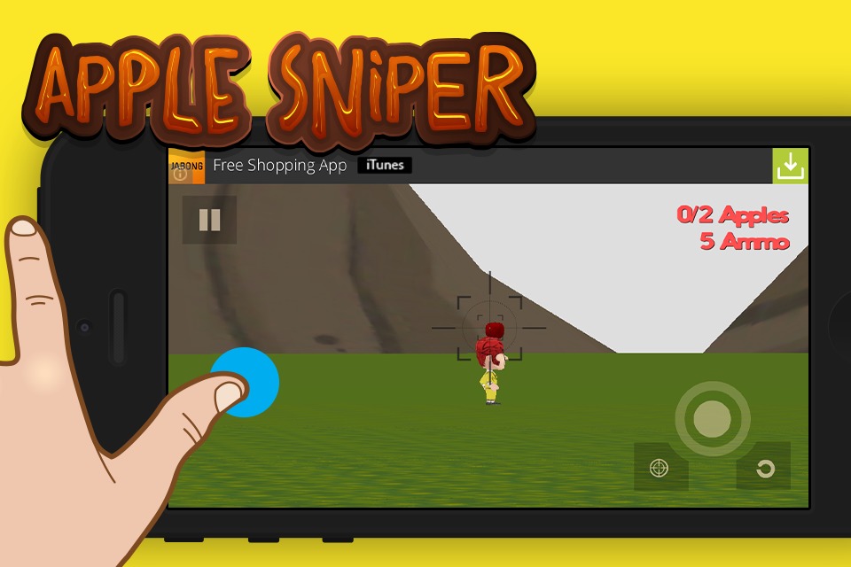 Apple Sniper Shooter 3D截图5