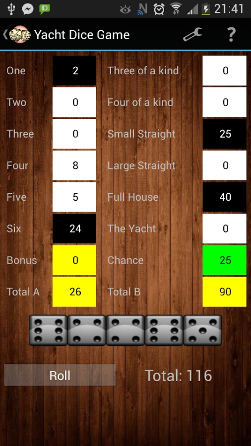 Yacht Dice Game截图3