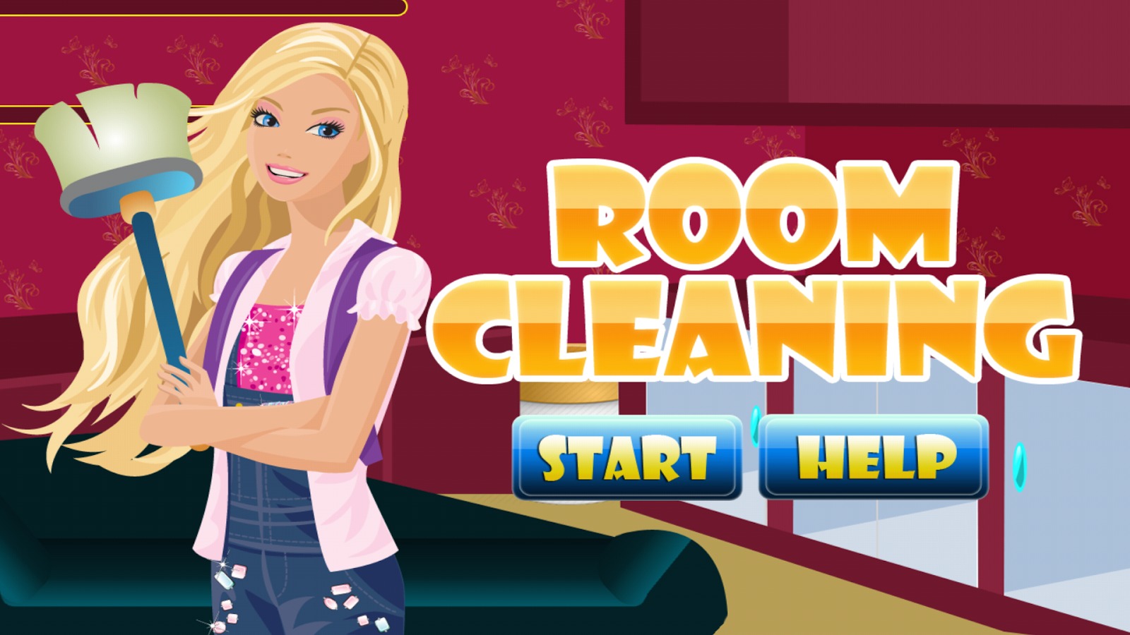 Cleaning Rooms Game截图1