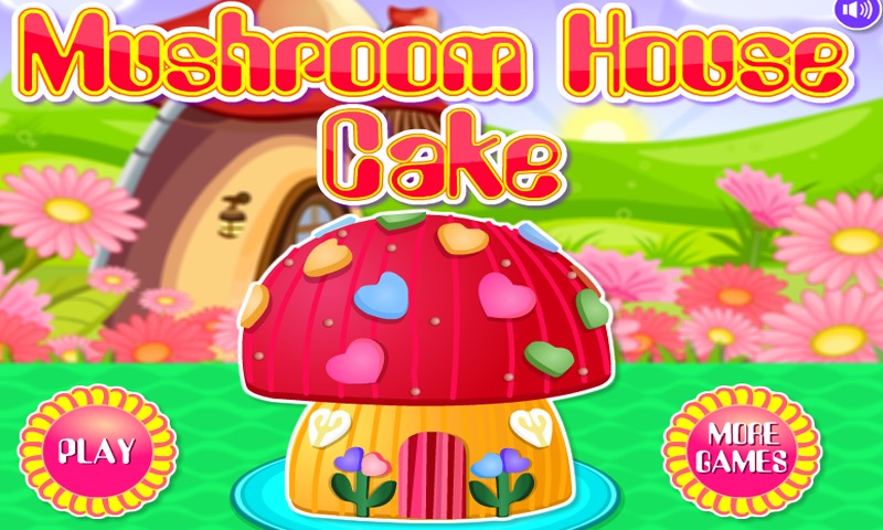 Mushroom House Cake截图4