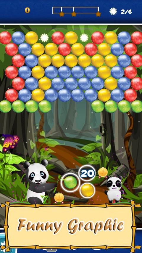 Bubble Panda Pop Ball截图3