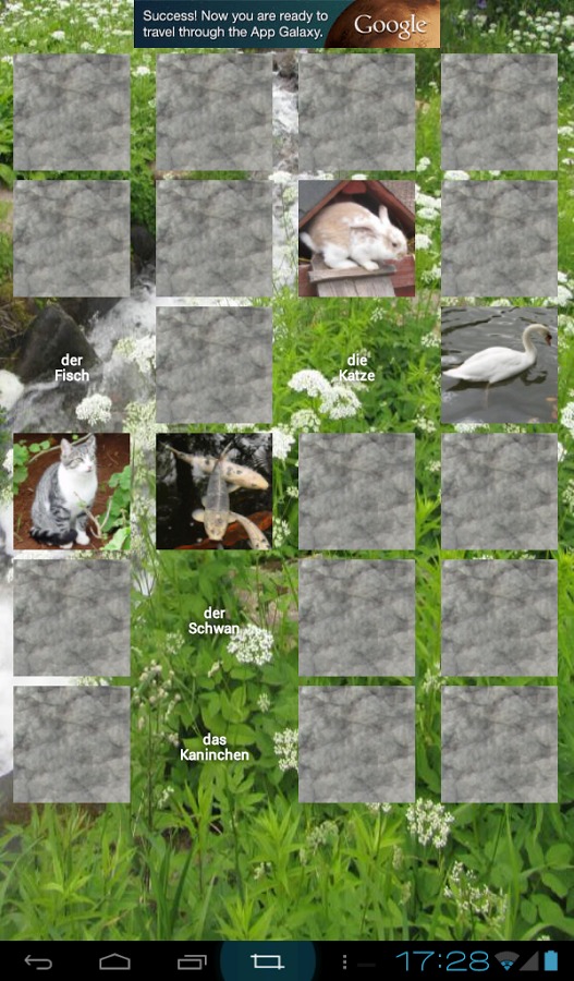 Language Memory Game: Animals截图2