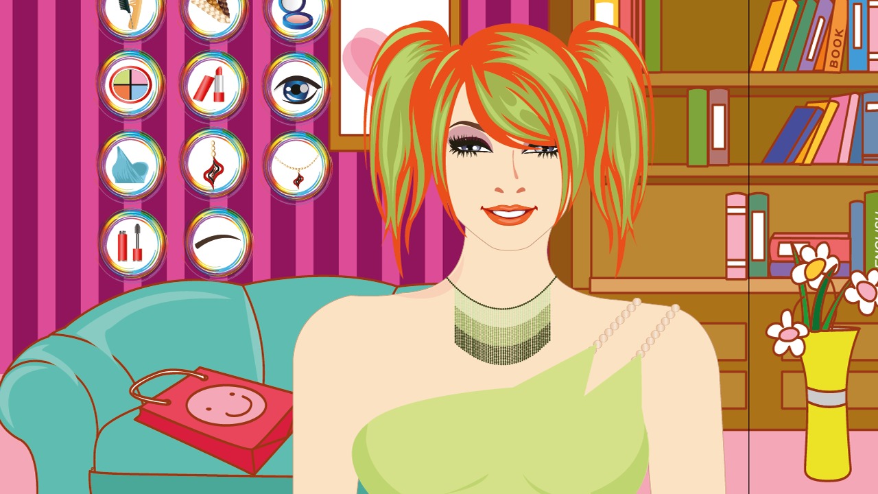 Party Hairstyles Make Up Game截图4