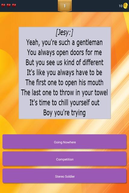 Guess Lyrics: Little Mix截图4