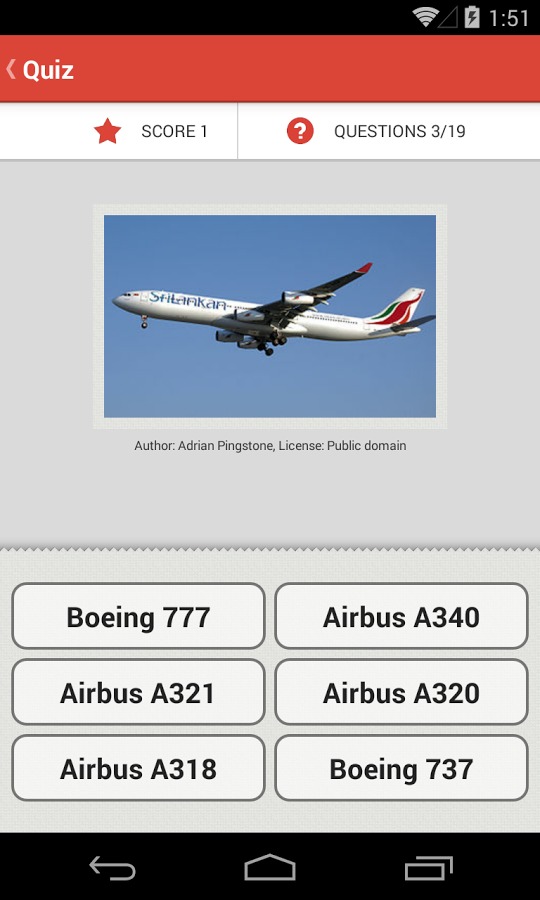 Airplane Quiz截图2