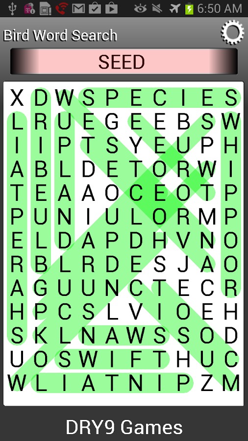 Bird Word Search截图4