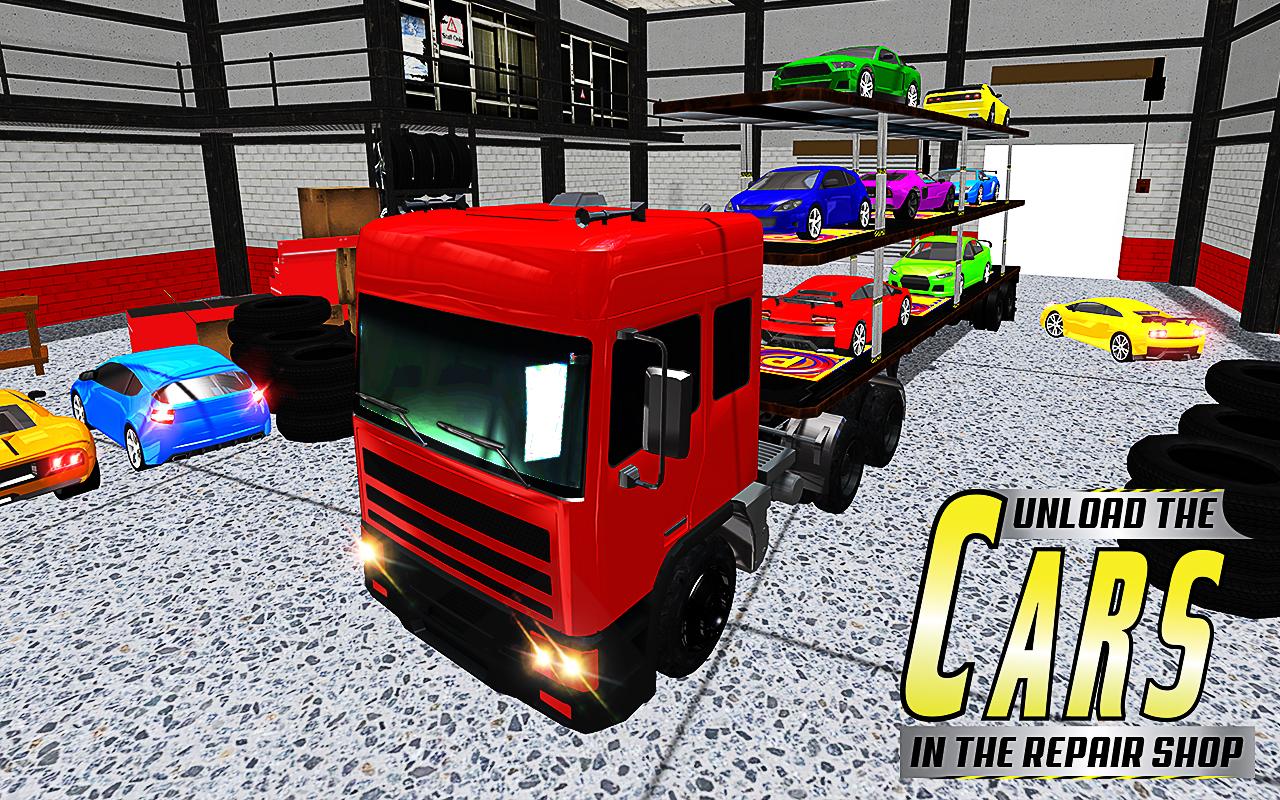 Offroad Car Transport Trailer Sim: Transport Games截图1