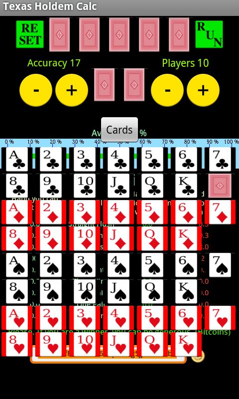 Texas Holdem Calculator free截图1