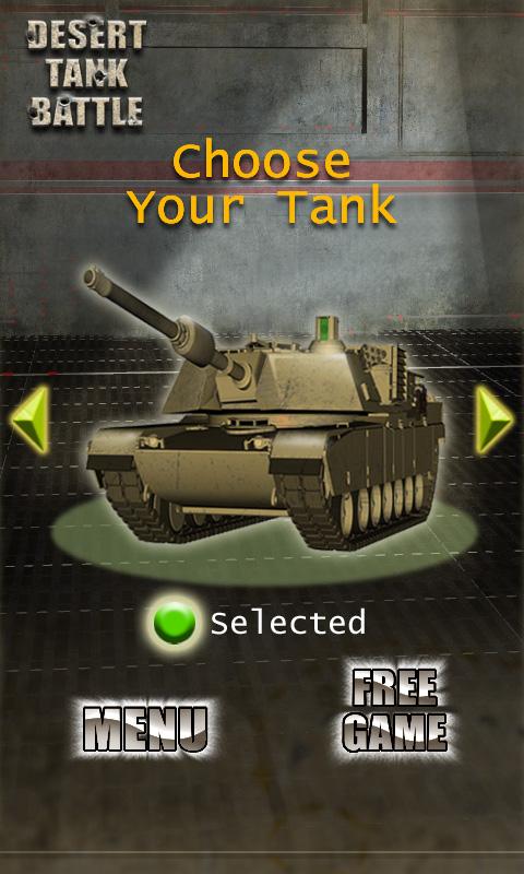 Desert Tank Battle截图3