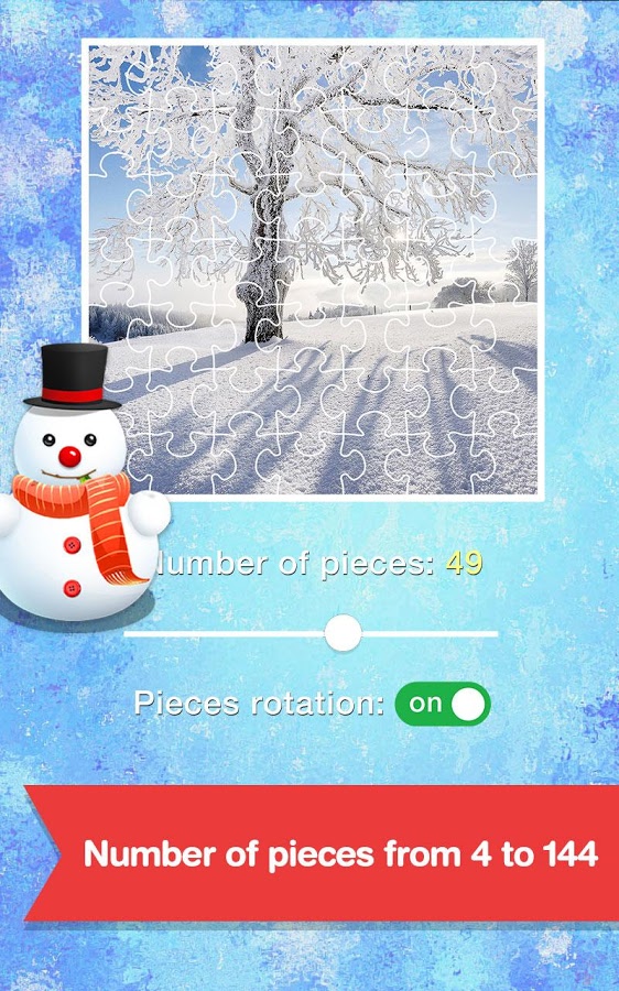 Jigsaw Puzzles - Frozen Snow截图2