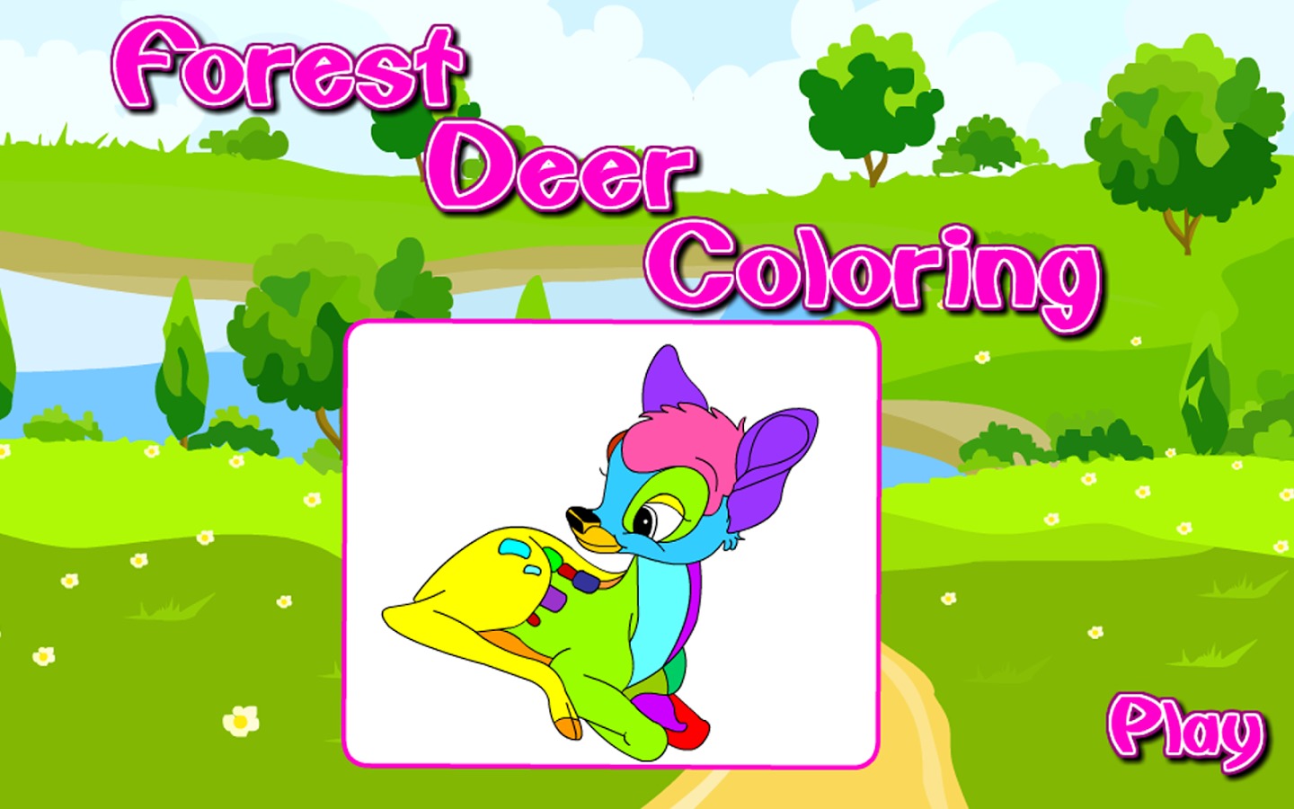 Coloring Forest Deer截图5