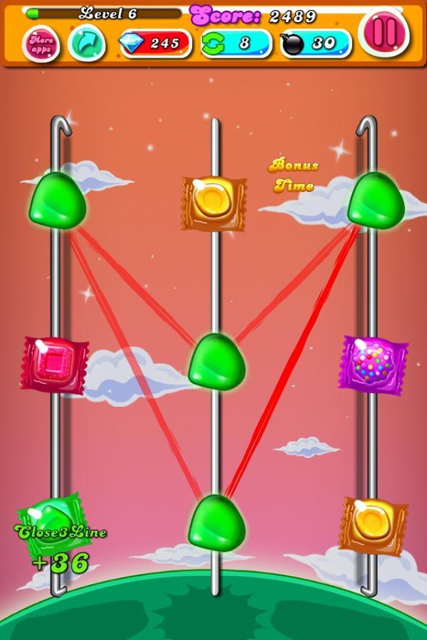 Yummy Candy Shape Flow截图3