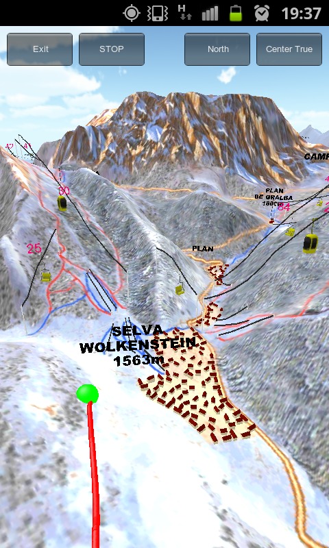 Virtual Ski Map Sella Ronda截图1