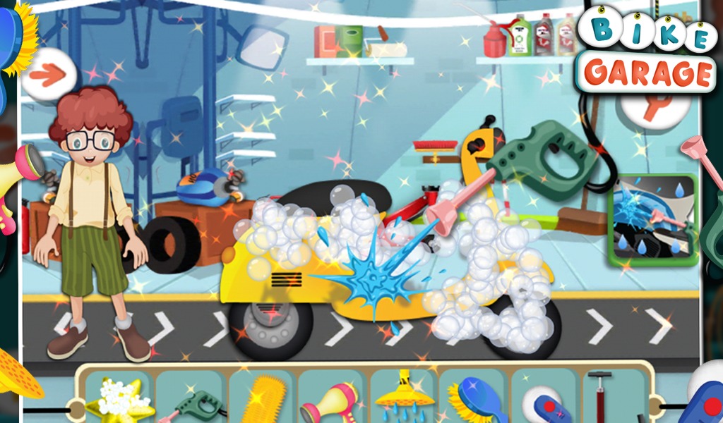 Bike Garage - Fun Game截图1