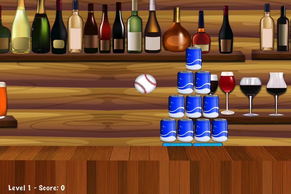 Beer Can Knockdown Strike One截图2