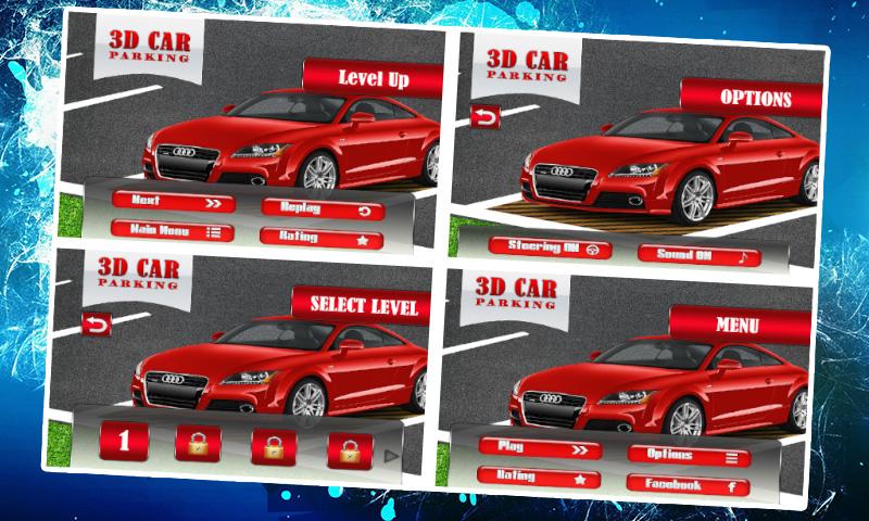 3D Car Drive & Park 2015截图3