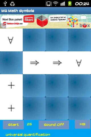 Memory Game - Math Symbols截图2