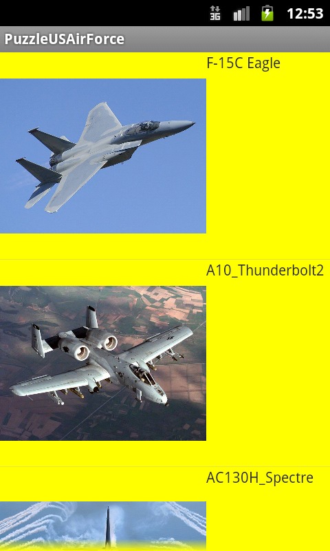 Puzzle US Air Force截图1