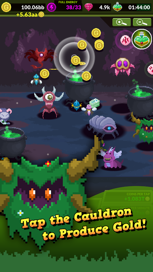 Crypt Critters - Monster Tycoon Game截图4