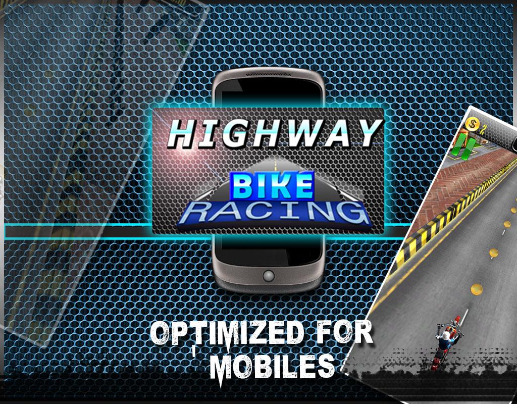 Highway Bike Racing 3D截图2