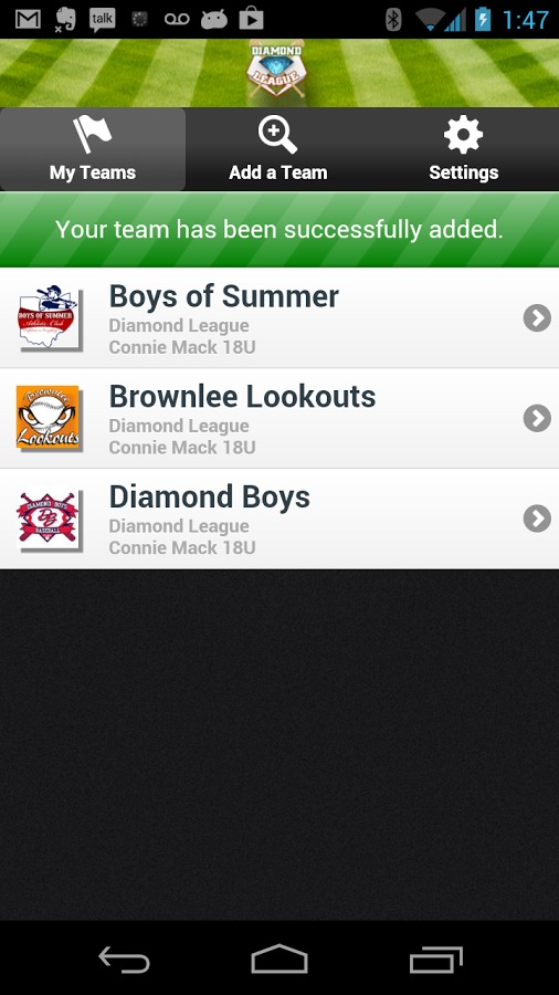 Diamond Baseball League截图3