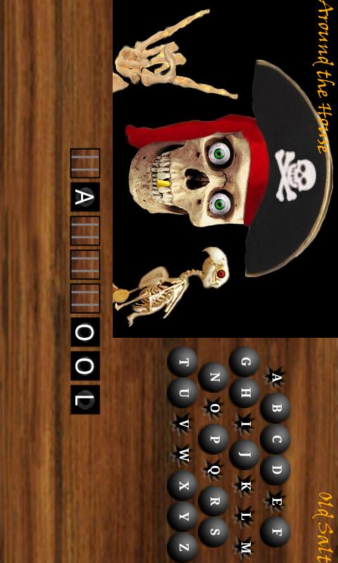 Pirate Hangman Free截图2