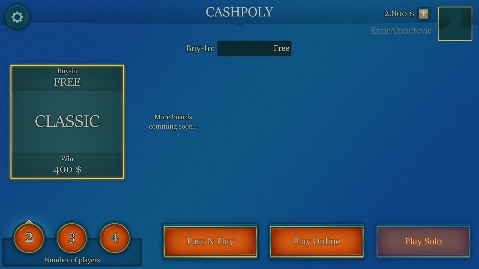Cashpoly - Online Board Game截图5